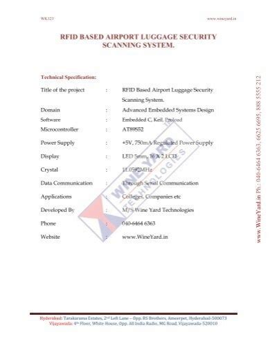 rfid based airport luggage security scanning system project|Rfid Based Airport Luggage Security Scanning System.